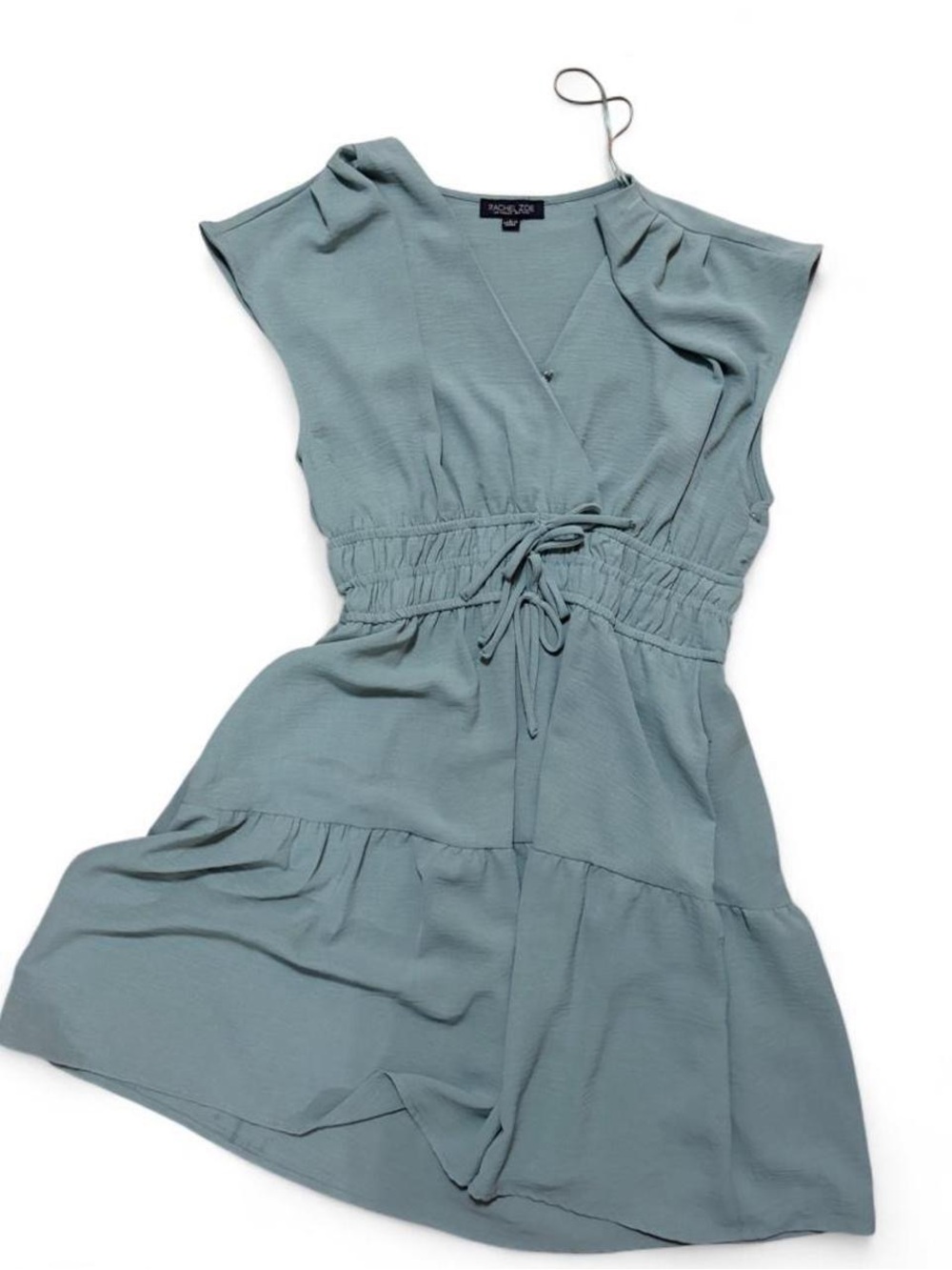 Rachel Zoe Sage Wrap-Style Midi Dress